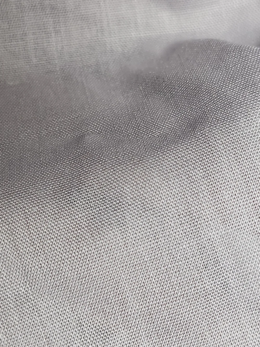 Lavender Ruffled Sheer Window Curtain Panel - Unbranded